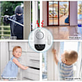 Miniatyrbild 5 av 5: Fönsterdörralarm för barnsäkerhet, personlig säkerhet, inbrottslarm, dörrklocka, enkelpack