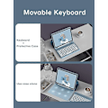 Miniatyrbilde 3 av 5: Etui til iPad 10. generasjon 2022 10.9\" Tastatur (Lys Rosa)