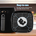 Miniatyrbilde 2 av 5: 10 stk. Gummiføtter for Airfryer, for Instants Vortex Cosori Air Fryer-brett, profesjonelle reservedeler, sklisikre, avtakbare, Fryer Bumper Instants Air