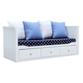 Miniatyrbillede 2 af 8: 1:12 Dukkehus Sofa Legetøj Mini Træmøbler Model Dukkehus Soveværelse Stue Dekoration