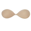 Miniatyrbild 2 av 8: Axelbandslös självhäftande BH Rygglös Push Up One Piece 3/4 kopp Deep V Seamless Silikon BH för Bröllopsklänning D
