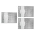 Miniatyrbilde 6 av 8: 3 stk. Embossing-mapper Unik design konkav konveks teksturmaler for DIY-invitasjoner Kortlaging