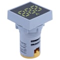 Miniatyrbilde 4 av 8: AD16‑22FSV Frosted Panel Digitalt spenningssignalindikator Spenningsmålerindikator 60~500V AC Gul