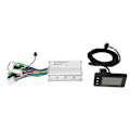 Miniatyrbillede 4 af 8: Elektrisk cykelcontroller sæt elektrisk cykelmotor børsteløs controller LCD display panel kit 24‑48V 250W 350W