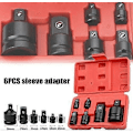 Miniatyrbilde 3 av 5: 6 Deler Serie Impact Reduserer & Pipeadapter Pipenøkkel 1/4 1/2 3/8 3/4 Luftskralle