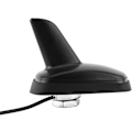 Miniatyrbilde 4 av 5: Universell biltaksantenne - Svart haifinnedesign, Plug and Play, FM-signalradioantenne