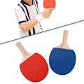 Miniatyrbilde 3 av 8: Bærbar bordtennisnettsett med metallklemmepinner Ping Pong Ball Net Tilbehør