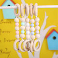 Miniatyrbillede 2 af 5: Naturtræ Ringe 60mm - Pakke med 30 - Ubehandlede Macrame Træringe til DIY Håndværk