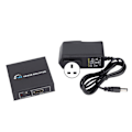 Miniatyrbild 1 av 8: HD Multimedia Interface-splitter 1 in 2 ut HD Multimedia Interface-förlängare för bildskärmar LCD-TV-datorer 100-240VUK-kontakt