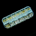 Miniatyrbillede 2 af 5: AB Drill Glitter Rivet Dekoration Neglekunst Paillette Sekvenser DIY Manicure Værktøjer Runde