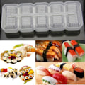Miniatyrbillede 3 af 8: Universal Sushi Form Risbolde 5 Ruller Maker Non Stick Press Bento Værktøj Feriegave til Familie