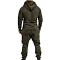 Miniatyrbillede 3 af 4: Vinter Casual Mænds Army Grøn Hættetrøje Zip-Up Jumpsuit