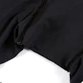 Miniatyrbild 8 av 8: Kompressionstights med hög elasticitet, sval, snabbtorkande, andningsbar, herr, sportsshorts för träning, löpning, ridning, svart, XXL