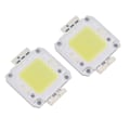 Miniatyrbillede 8 af 8: 2 stk. 100W COB LED-lyschip 9600LM 6000K LED-lyschip-perler til LED-støbepære 32-36V
