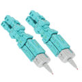 Miniatyrbillede 4 af 8: 2 stk. Deformationsrobotlegetøj Deformationsrobotpen Adskillelig Elevstudie Papirvarer Grøn