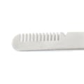 Miniatyrbillede 8 af 8: Multifunktions øjenbrynspincet i rustfrit stål Ergonomisk præcis, skrånende øjenbrynspincet med kamsølv
