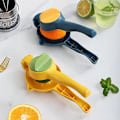 Miniatyrbillede 1 af 5: Citron-Lime Squeezer - 2 stk Manuel Håndsaftpresser, Køkken Citrus Saftpresser, Opvaskemaskine Sikker