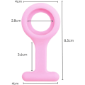 Miniatyrbilde 2 av 5: Rosa silikon Fob-klokke for sykepleiere og leger
