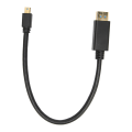 Pikkukuva 3 / 8: Mini DP - DisplayPort 8K -kaapeli 8K 60 HZ 4K 144 HZ 2K 165 Hz 32,4 Gbps kaksisuuntainen lähetys 30 cm Mini DP - DP -kaapeli