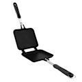 Miniatyrbillede 6 af 8: Dobbeltsidet Non-stick stegepande vaffeljern til kage toast sandwich