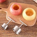 Miniatyrbillede 5 af 5: Æbleudkerner og -skærer i rustfrit stål til hjemmekøkkenet