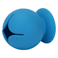 Pikkukuva 3 / 8: Romunkerääjän silikoniimukuppi jätteiden keräämiseen Vinyyli Weeding Desktop Storage Blue