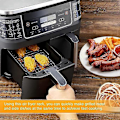 Miniatyrbilde 4 av 5: Kompatibelt Ninja Dual Air Fryer 304 Rustfritt Stål Dehydrator Rack