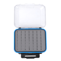 Miniatyrbilde 2 av 8: ABS Vanntett Dual Layer Fluefiske Box Fluer Case Lure Simulering Fish Agn Oppbevaring