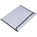 Miniatyrbilde 4 av 8: 38x28cm Brannsikker Safe Bag Pouch Vanntett Penge Dokument Bag med Glidelås Svart kant