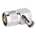 Miniatyrbild 6 av 8: 1 ST UHF PL-259 hane till BNC hona rätvinklig adapter RF koaxial adapterkontakt