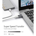Miniatyrbillede 4 af 5: USB C til USB-adapter - 2-pak, USB C-han til USB3-hun, kompatibel med MacBook Pro/Air 2021, iMac, iPad Mini 6/Pro (2 stk.)