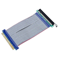 Miniatyrbillede 2 af 8: 19CM PCI-E Riser-kortforlænger PCI-E 16X blødt fladt forlængerkabel