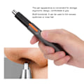 Miniatyrbillede 7 af 8: Pen-formet USB-opladelig øjenbryn- og næsehårstrimmer, barbermaskine, skæreværktøj (frostet sort)