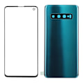 Miniatyrbillede 2 af 8: Mobiltelefon Bag Glasdæksel og Ydre Glaspanel Udskiftning til Samsung S10 G973Grøn