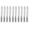 Pikkukuva 8 / 8: 10 kpl High Speed ​​Steel Kierrehana Suora huilu kierretappisarja Set M8 x 1,25mm