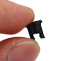 Miniatyrbillede 2 af 8: 200stk LED Holder Elektronisk Komponent Tilbehør Diode Bracket Montering Plast Sort 5mm