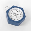 Miniatyrbillede 3 af 5: Alarm Sekskant Skrivebord Bordur Vækker Dig Lydløs Arbejde Perfekt Til Soveværelse Kontor Blå O_SZXM