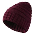Miniatyrbild 2 av 4: Stickad Mössa Vintermössa Halsduk Set Stickad Fleece Toffs Pekskärmshandskar Set Vinterhalsduk Kombinationsset Loop Grovstickad Halsduk Damgåva Vinteraccessoar