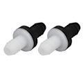 Miniatyrbillede 2 af 8: 2 stk. tilbageslagsventil 3/8in 10mm plast 1-vejs vand ikke-retur til luftkompressor akvariepumpe brændstof gas flydende luft CDAV6