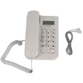 Miniatyrbild 1 av 8: Hem Hotell Trådbunden Skrivbordsvägg Telefon Kontor Fast Telefon (Vit)