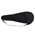 Miniatyrbild 4 av 8: Squash Racket Cover Bag Lättvikt Vadderad Racket Bärväska med Justerbar Axelrem Svart