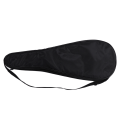 Miniatyrbilde 4 av 8: Squash Racket Cover Bag Lett polstret Racket Bæreveske med justerbar skulderstropp Svart