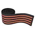 Miniatyrbild 4 av 8: Knäskydd Elastiskt Justerbart Andningsbart Mjukt Knästöd Kompressionsbandage för Utomhussporter 3,1 X 70,9 tum Orange