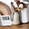 Miniatyrbillede 3 af 3: 24 Timers Digitalt Køkkenur, Opgraderet Stort Display, Hørbar Alarm (Blå)