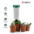 Miniatyrbilde 2 av 5: Zigbee Smart 4 i 1 Jordtester Sollys/Temp/Fuktighetsmåler Jordfuktighetssensor Fjernkontroll M-B10