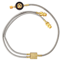 Miniatyrbillede 8 af 8: G1/8 DN6 Brænderadapter Slange Udendørs Slange Adapter til Dobbelt Camping Komfur (RT‑912A)