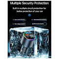 Miniatyrbillede 2 af 5: BC89 bil hurtig opladning 5.3 Bluetooth MP3-afspiller FM-sender