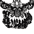 Miniatyrbild 5 av 5: Broderad Bomullsband för DIY-Sömnad i Aprikos