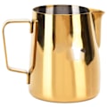 Miniatyrbild 3 av 8: 380 ML kaffekanna kopp ljust guld rostfritt stål kaffe mjölkskumningskopp för restaurang hembar
