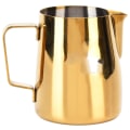 Miniatyrbillede 3 af 8: 380 ml kaffekande kop lys guld rustfrit stål kaffe mælkeskummende kop til restaurant hjemmebar